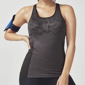 Fabletics Eliza Seamless Tank Dark Gray NWT Size S